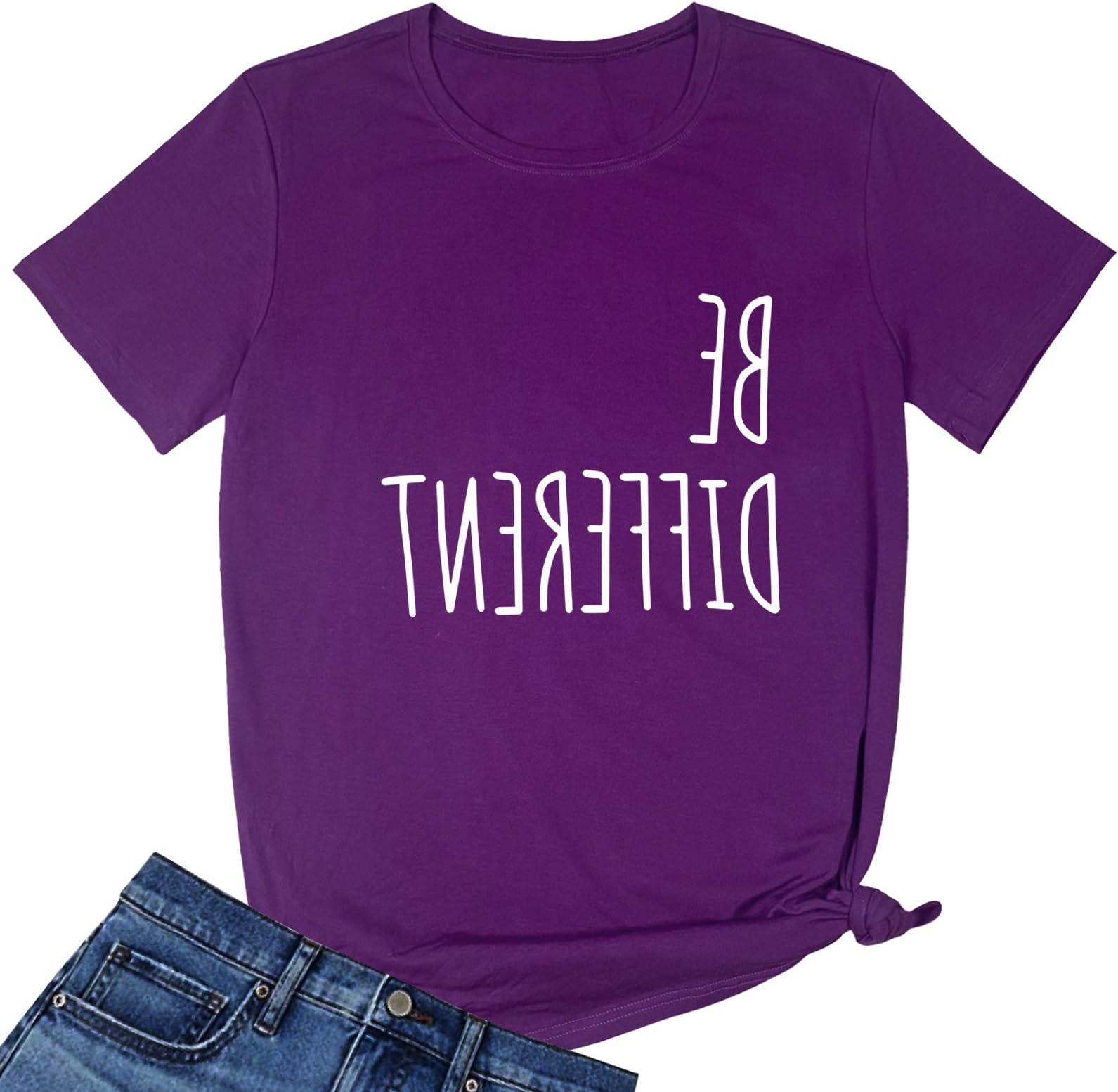 Women's Cute T Shirt Junior Tops Teen Girls Graphic Tees