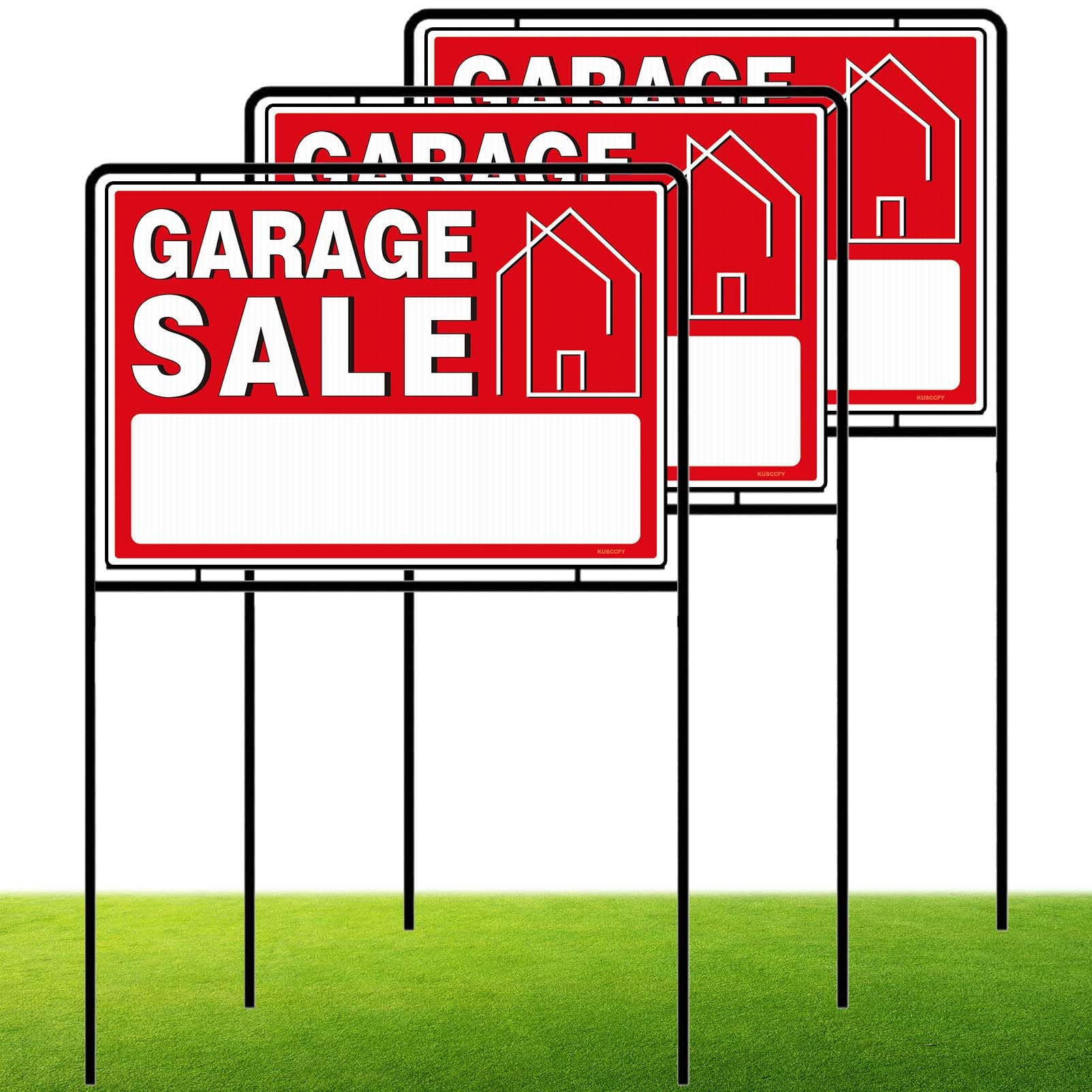 KG3 garage sale sign YS