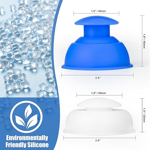 Miniatura 2 de Juegos de terapia de ventosas de silicona, 10 unidades, ventosas profesionales al vacío para masaje miofascial, dolor en las articulaciones,