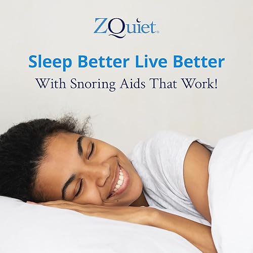 Miniatura 9 de ZQuiet, Boquilla antironquidos, tamaño cómodo #2, repuesto individual, azul, fabricado en Estados Unidos, sin BPA, material de grado médico