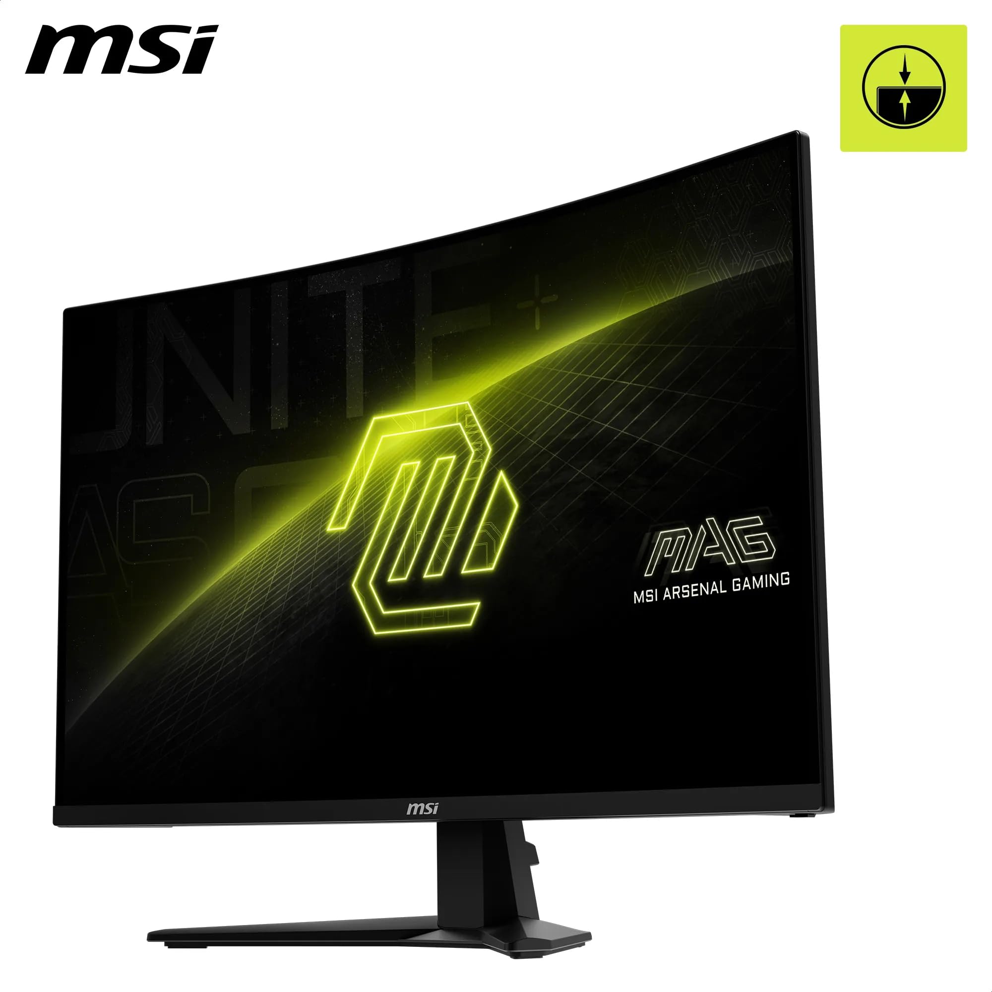 msi Mag 276CXF 27" LED Rapid VA FullHD 280Hz Adaptive SYNC Curva