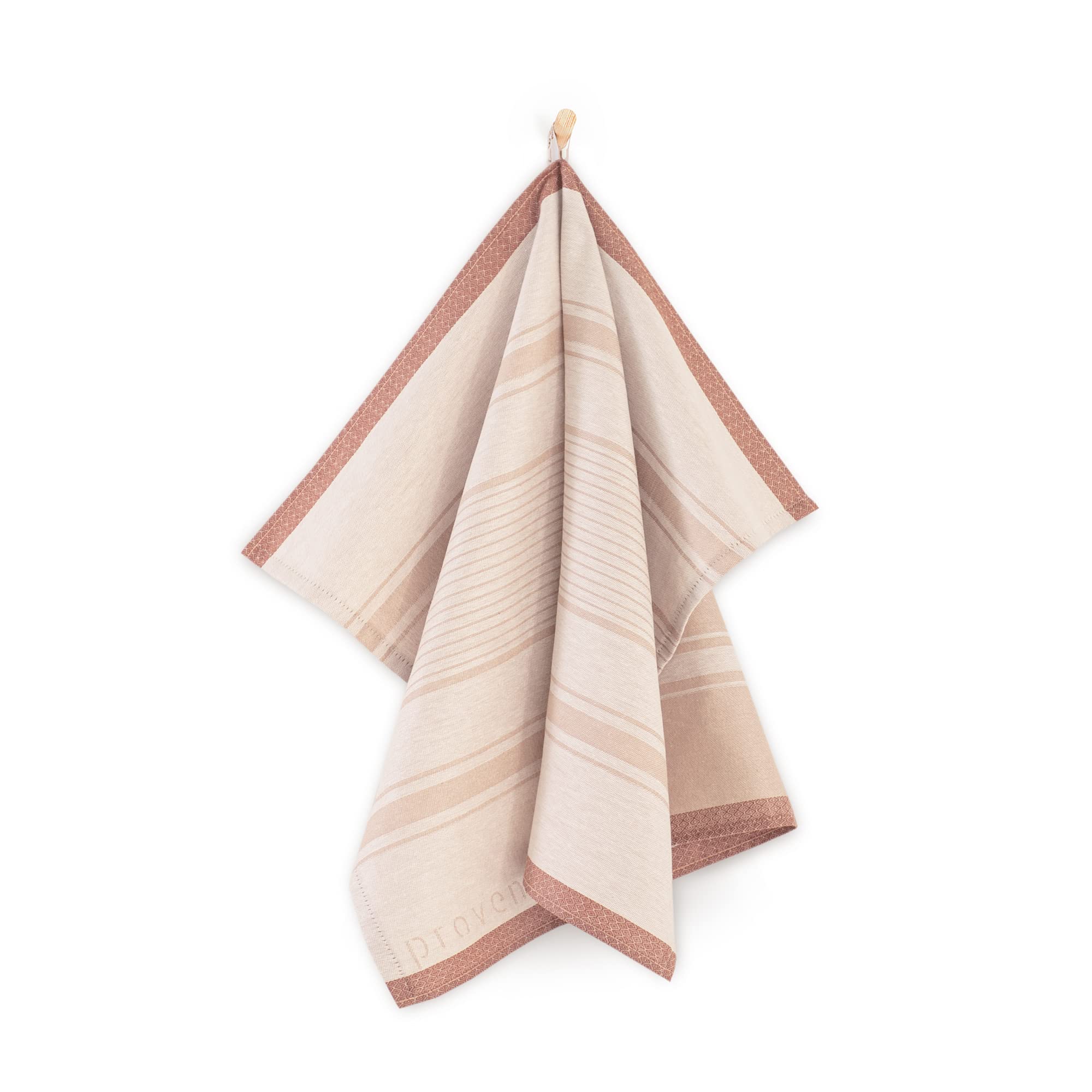 Zwoltex – Set di asciugamani da cucina, 10x strofinacci 50x70cm PROVENCE, panni assorbenti, 100% cotone biologico 200g/m2 panni, strofinacci in cotone con certificato Oeko-TEX - Blu/Grigio/Rosa