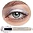 White Eyeshadow Stick Halloween Makeup, Cream Smooth Shimmer Single Eyeshadow Pencil, Hypoallergenic Waterproof Long Lasting Eye Shadow Highlighter Stick Liquid eyeshadow Eye Primer(01 White Shimmer)