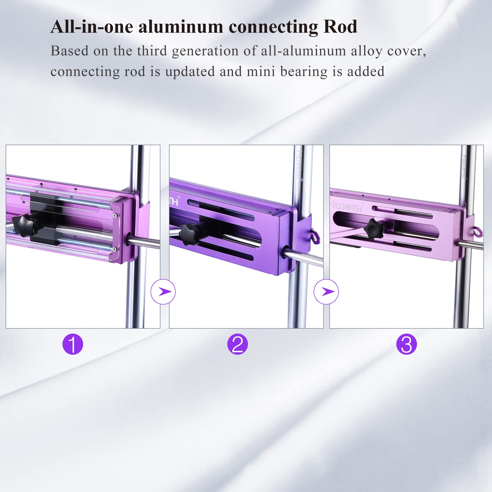 Hismith Premium 3.0 Pro, Sex Machine with KlicLok System, Wire and Intelligent APP Controlled Love Machine with Dildo,Purple: Noble Purple