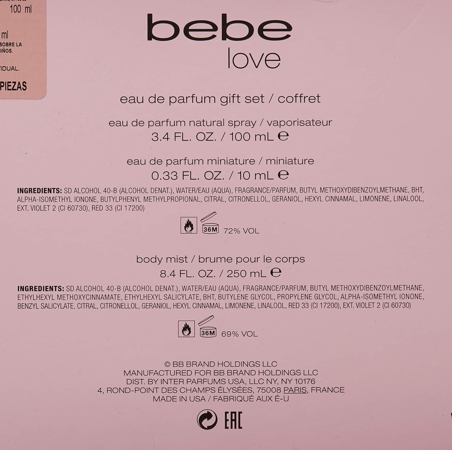 Bebe Love 3 Unidades Belleza Y Cuidado Personal Amazon Com Bebe Love 3 Unidades Belleza Y Cuidado Personal Amazon Com