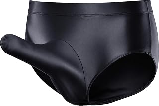 [PPEDODQ] メンズブリーフ 光沢透け感 立体縫製 吸汗速乾 男性用インナーパンツ