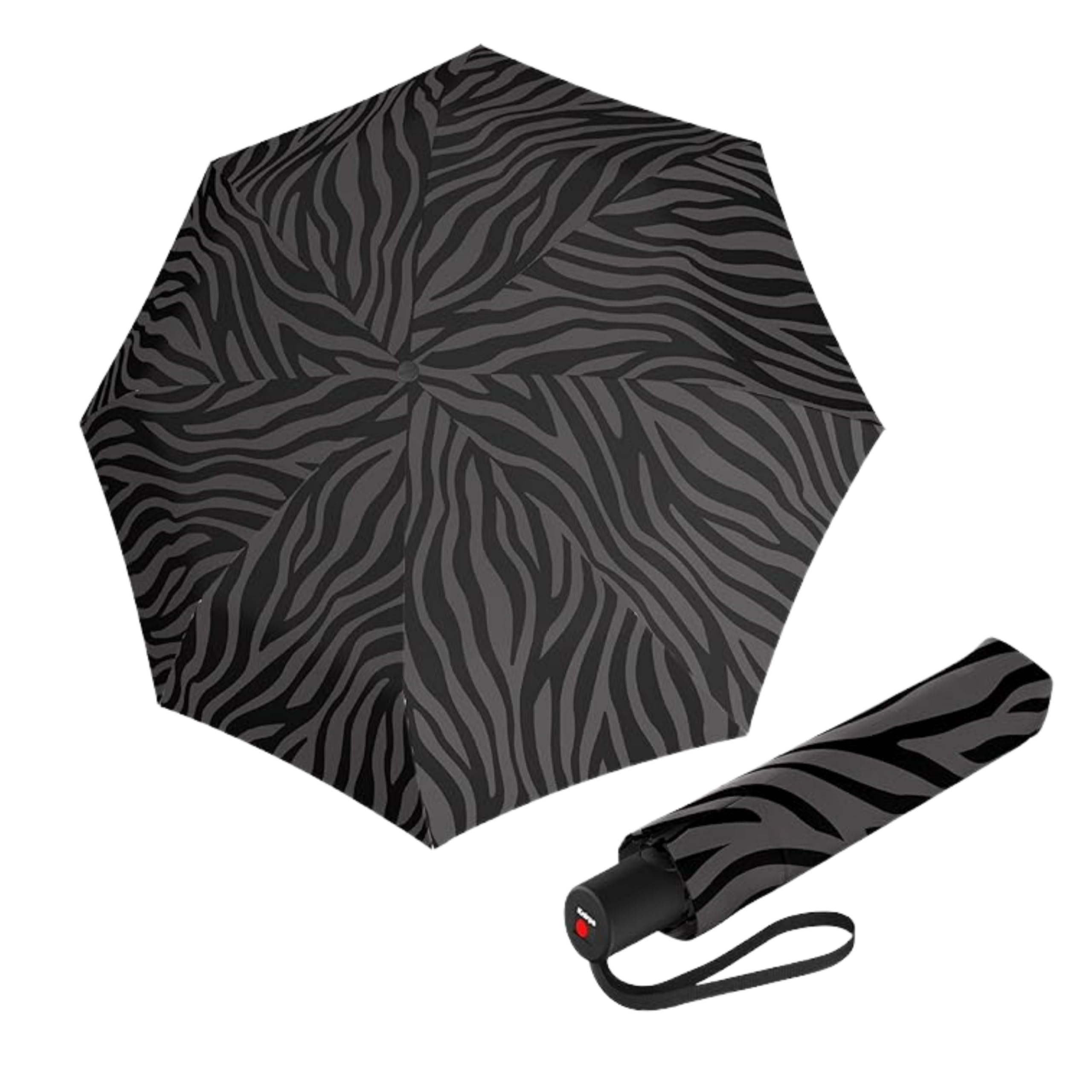 Knirps A.200 Medium Duomatic Windproof Umbrella for Adults – Automatic Open Close 38.5" Canopy, Travel Case Included