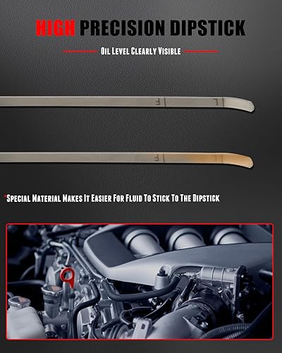 Miniatura 407 de CCIYU L3G6-10-450F - Varilla de aceite de motor de repuesto para Mazda 3 2012-2015 para Mazda 5 2011-2013 para Mazda 6 2010-2012 para Mazda CX-7 Dip
