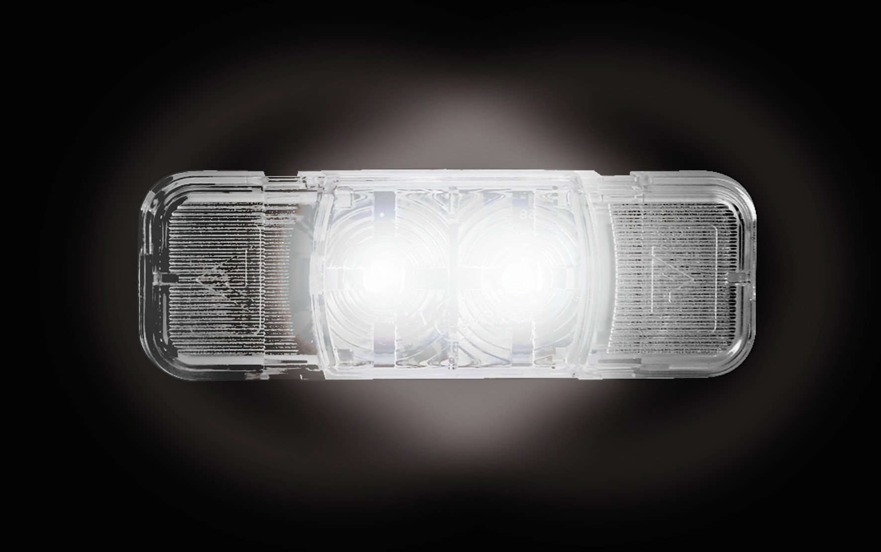 LAMPA 97000 Umrissleuchte Vorne weiß