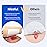 Niceful 10 Pcs Silicone Foam Dressing 2 x 5 - Ultra Soft Waterproof Silicone Bandages with Adhesive Border, Highly Absorbent Foam Dressing for Bed Sores, Leg Ulcers
