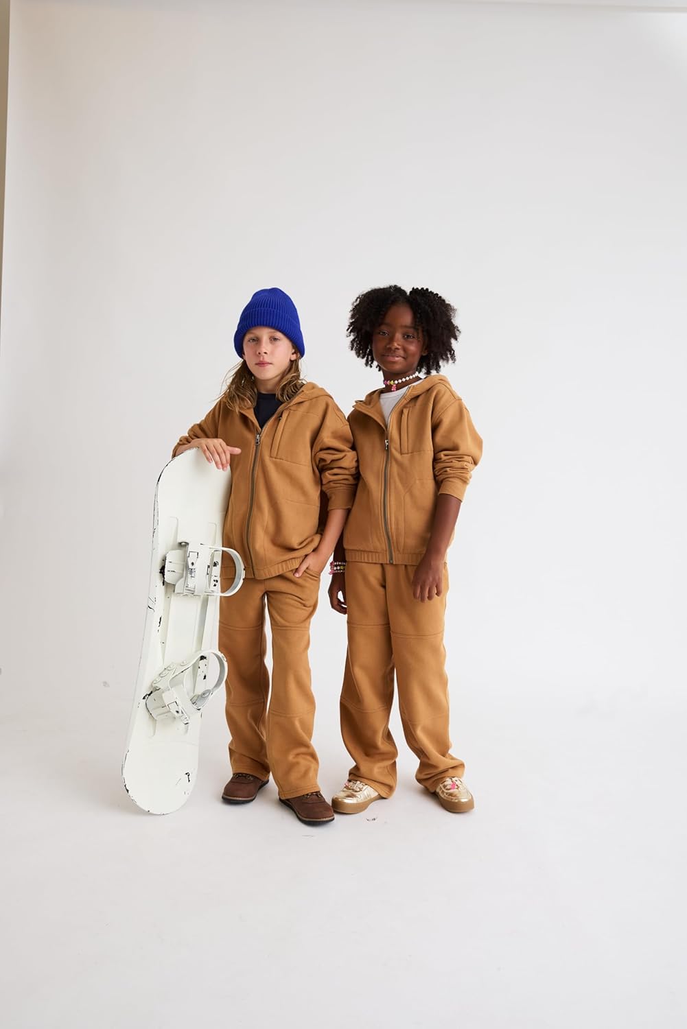 Active Long Sleeve Hooded Full Zip Front Sweatshirt - Image 2