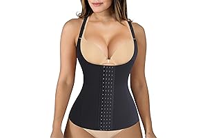 Eleady Women's Underbust Corset Waist Trainer Cincher