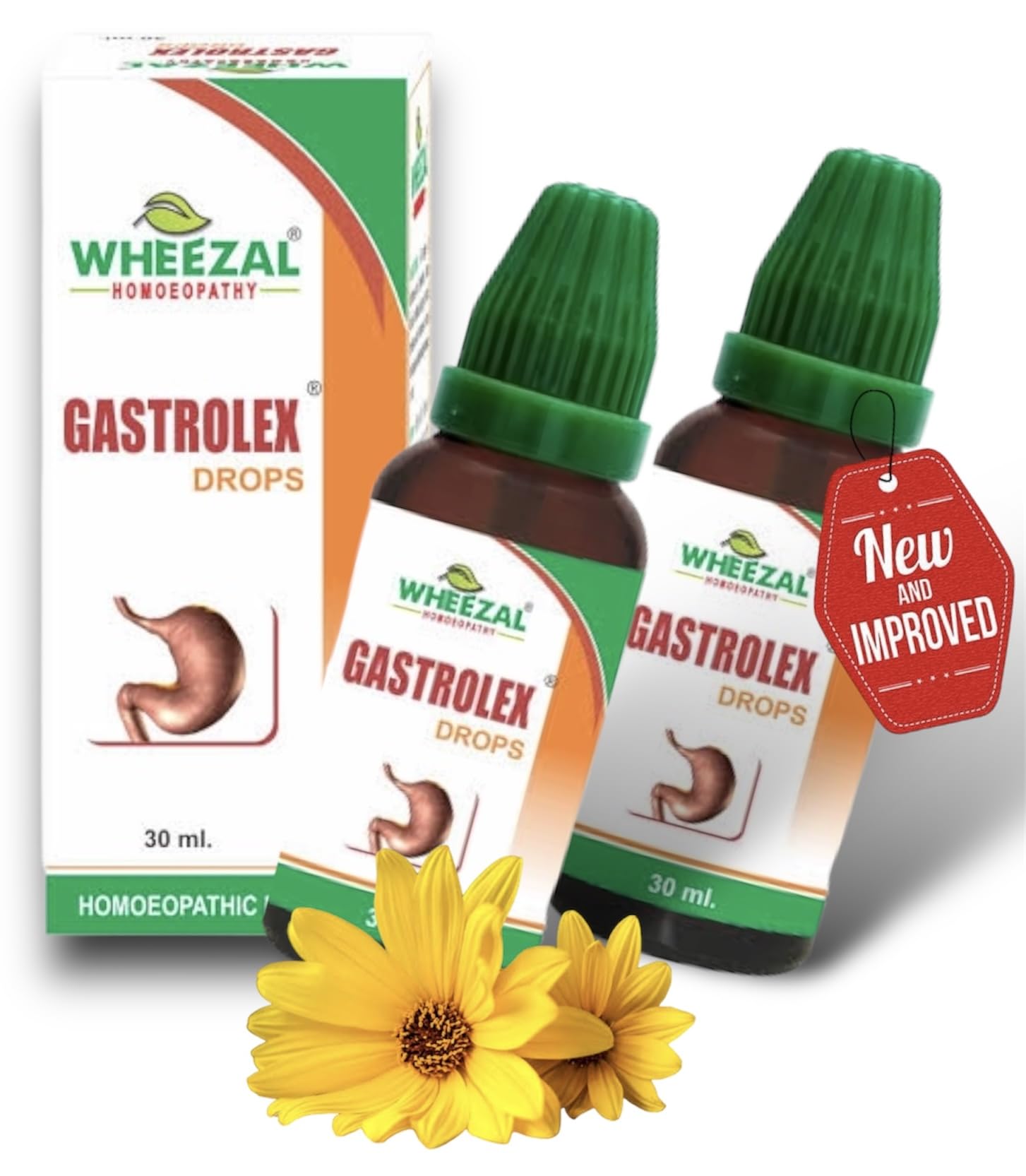 Wheezal Gastrolex Drop Homeopathy - 30ml -Pack Of 2 Bottles- NEW IMPROVED (B0CHFD7D2K) Amazon Price History, Amazon Price Tracker