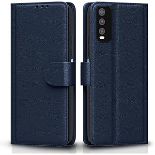 Pikkme Blue Leather Flip Case 50ml