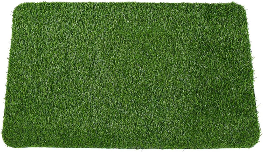 Artificial Grass Entrance Door Mat Toilet Artificial Grass Seat Heavy Duty High Density 40x60cm 60x90cm Training Mat Indoor Outdoor Patio Decor Pet Mat Gardening Veranda Green (60x90cm)