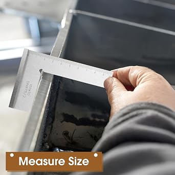 Square Right Angle Blocks, 90 Degree Precision Right Angle Ruler, 100x70mm