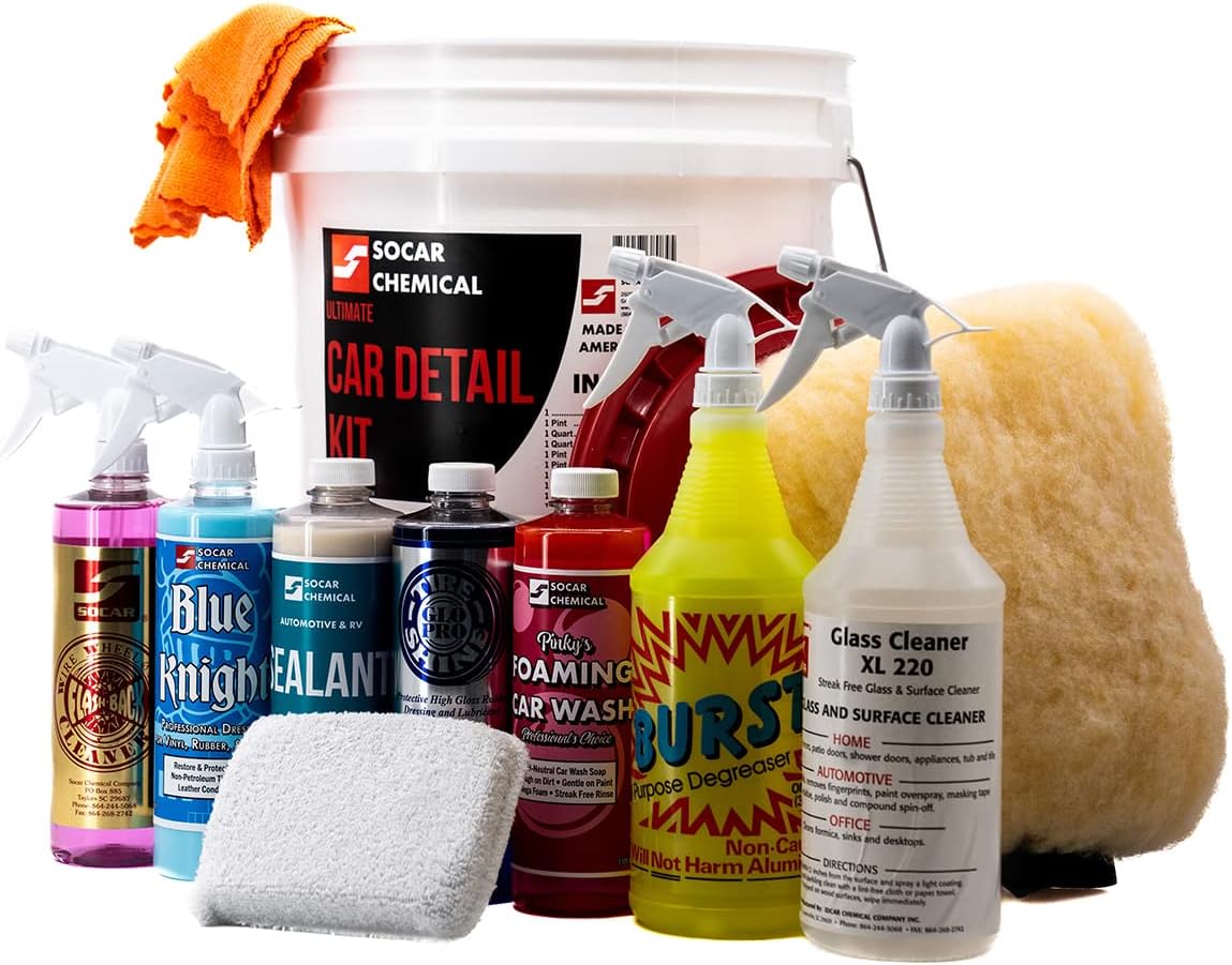 Socar Chemical Ultimate Car Detail Kit Automotive