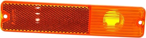 Miniatura 2 de Garage-Pro Juego de 2 lentes de marcador lateral compatibles con Jeep CJ7 1976-1986, compatible con Jeep CJ5 1968-1983, compatible con Jeep