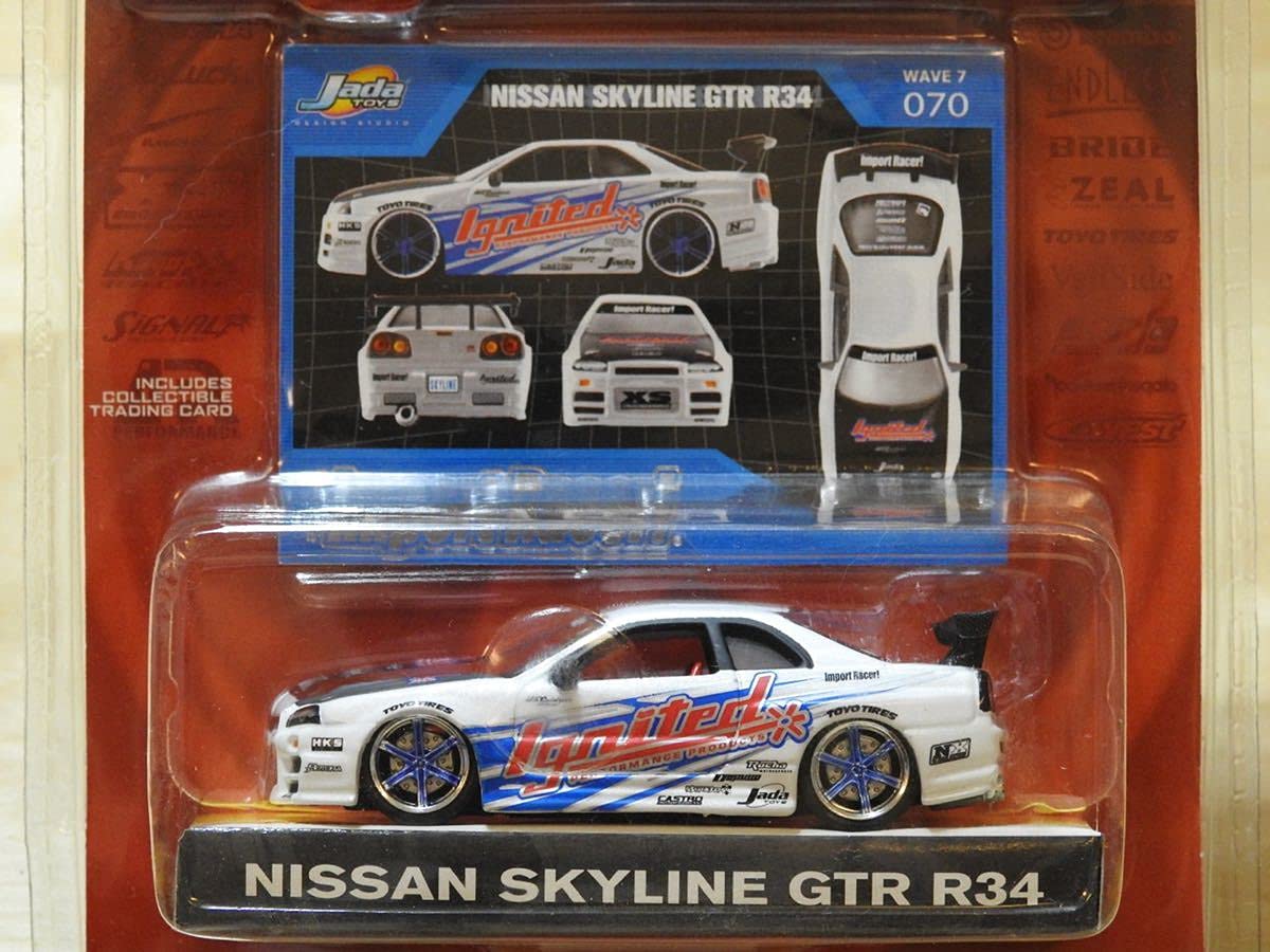 Amazon.co.jp: JADA Toys 1/64 Import Racer! Nissan Skyline GT