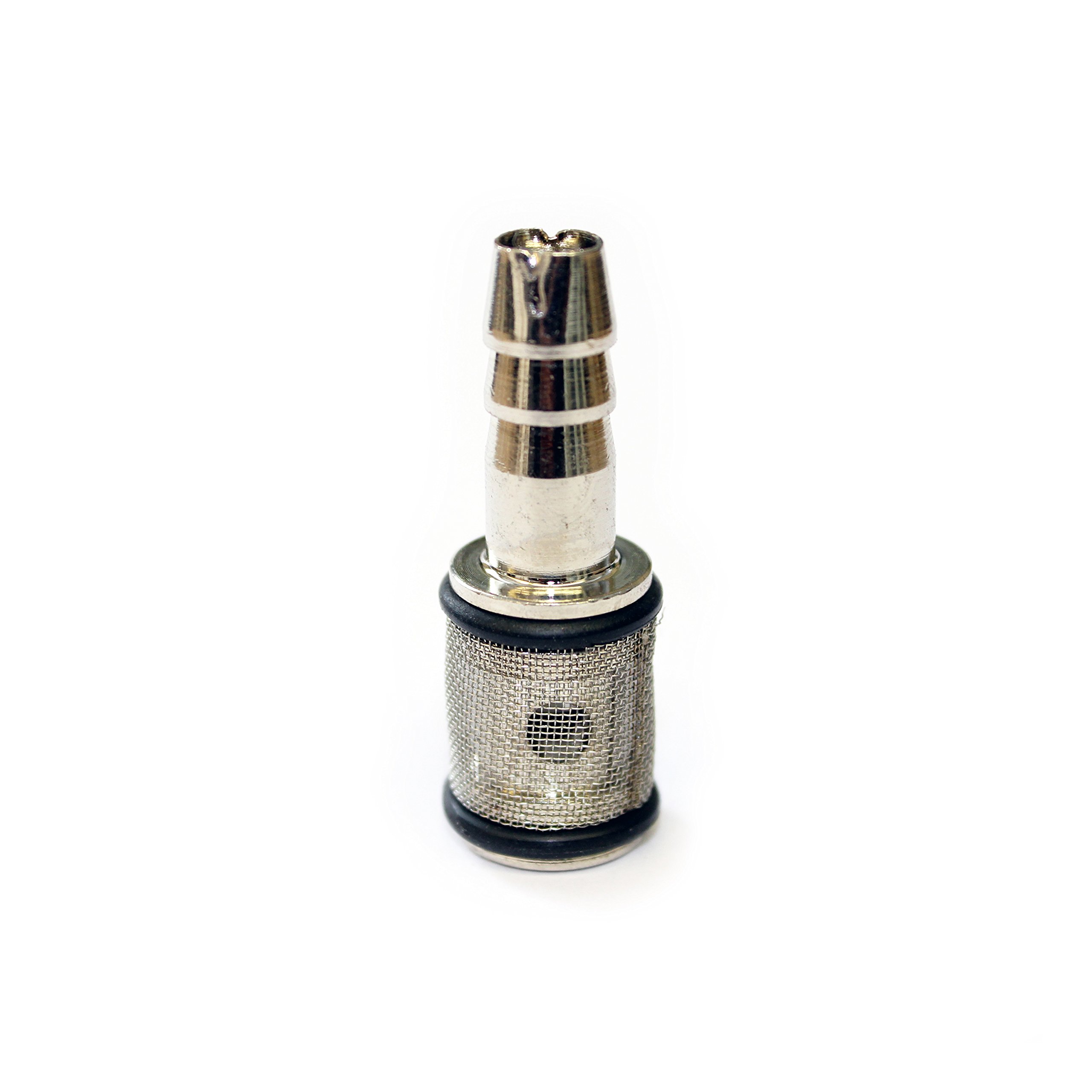 Stainless Steel Chemical Detergent Filter 1/4" 7mm C/W Non Return Valve - Heavy Duty