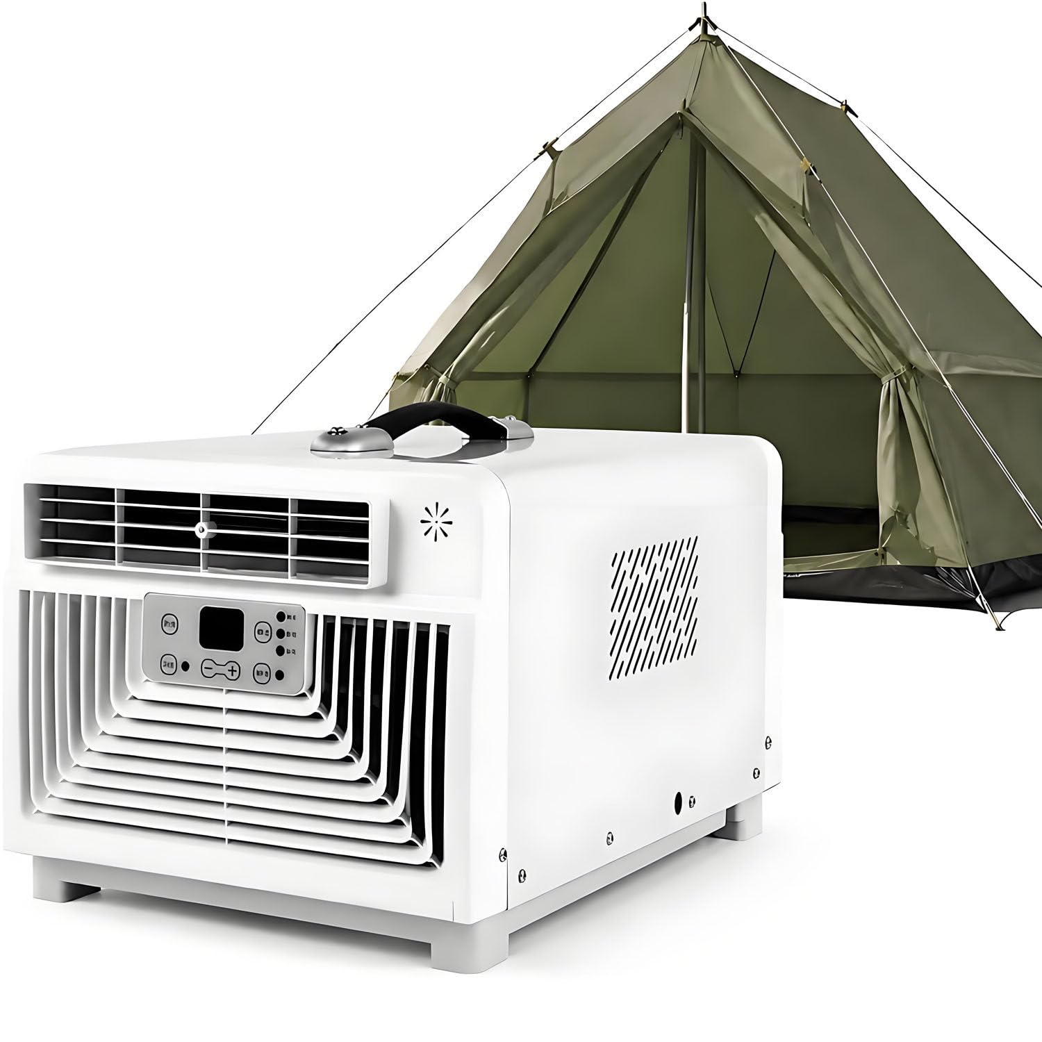 AiODiO Portable AC 3400BTU, Quiet Camping Cooler for Tent Onlycooling-220V