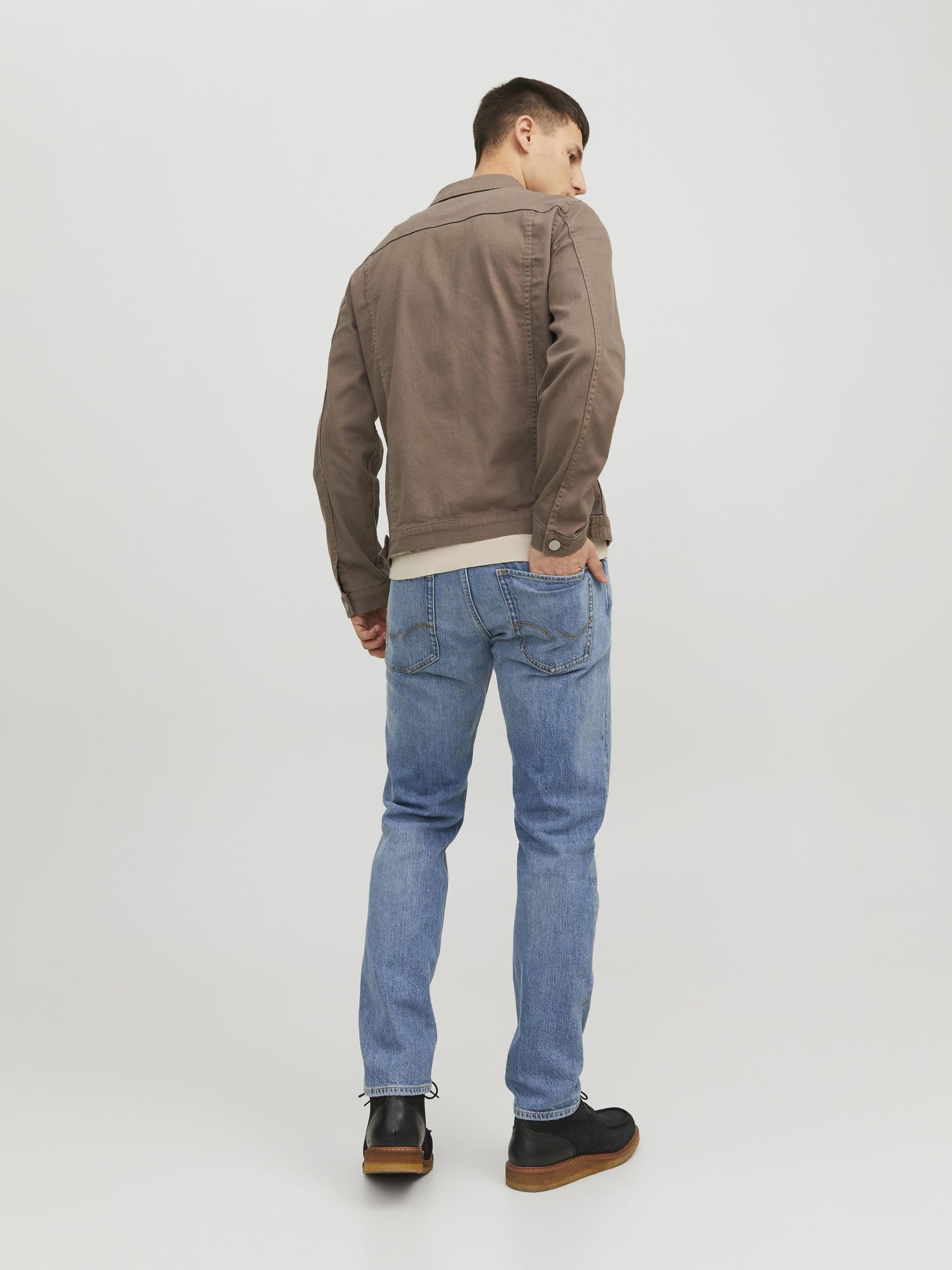 JACK & JONES Tapered Fit Jeans JJIMIKE Jjoriginal SBD 555 Noos Tapered Fit Jeans