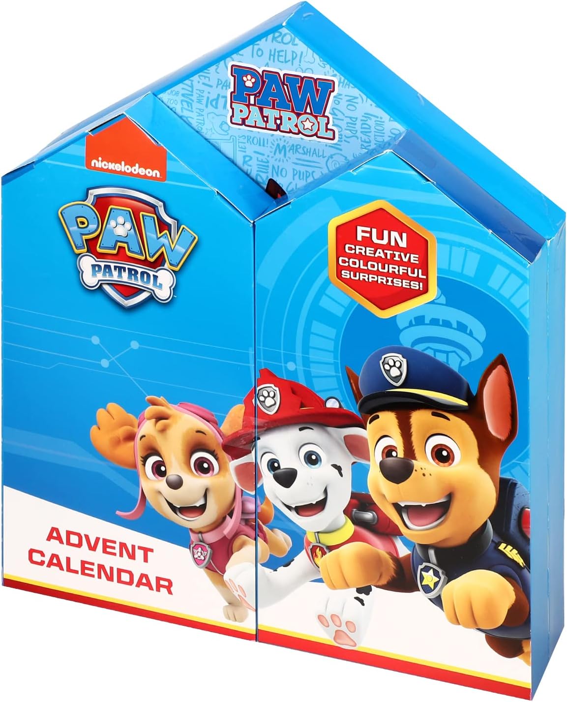 Templar Paw Patrol Advent Calendar Creative Art & Craft Stationery Set Kids Xmas Christmas Countdown Fun, Multicoloured