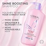L'Oréal Paris Hair Expertise Glycolic Gloss Shampoo Enriched with Glycolic Acid, Hair Treatment for Shiny, Silky, Smooth, Hydrated Hair, 828ml