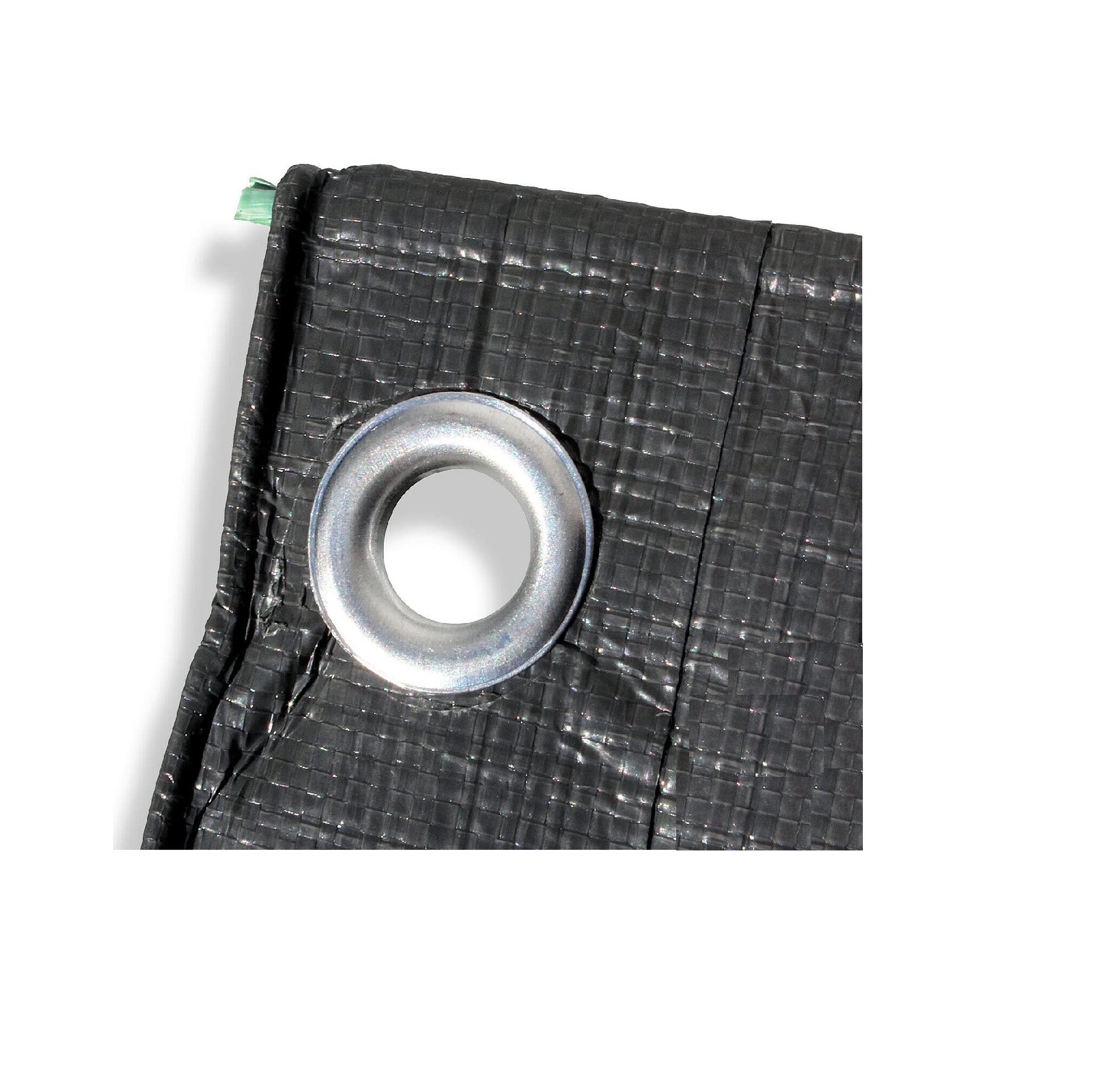 Heavy duty tarpaulin, waterproof cover, strengthened tarpaulin with eyelets every meter, UV protected, lightweight, easy to handle. For farm, garden, body shop, garage, leisure, etc. (2 x 3 m, Grey)