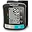 HealthSmart Digital Standard Blood Pressure Monitor with Automatic Cuff That Displays Pulse Rate and Irregular Heartbeat, Stores up to 120 Readings for 2 Users