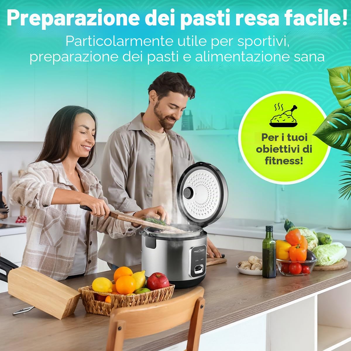 Proficook PC-RK 1285 cuoci riso
