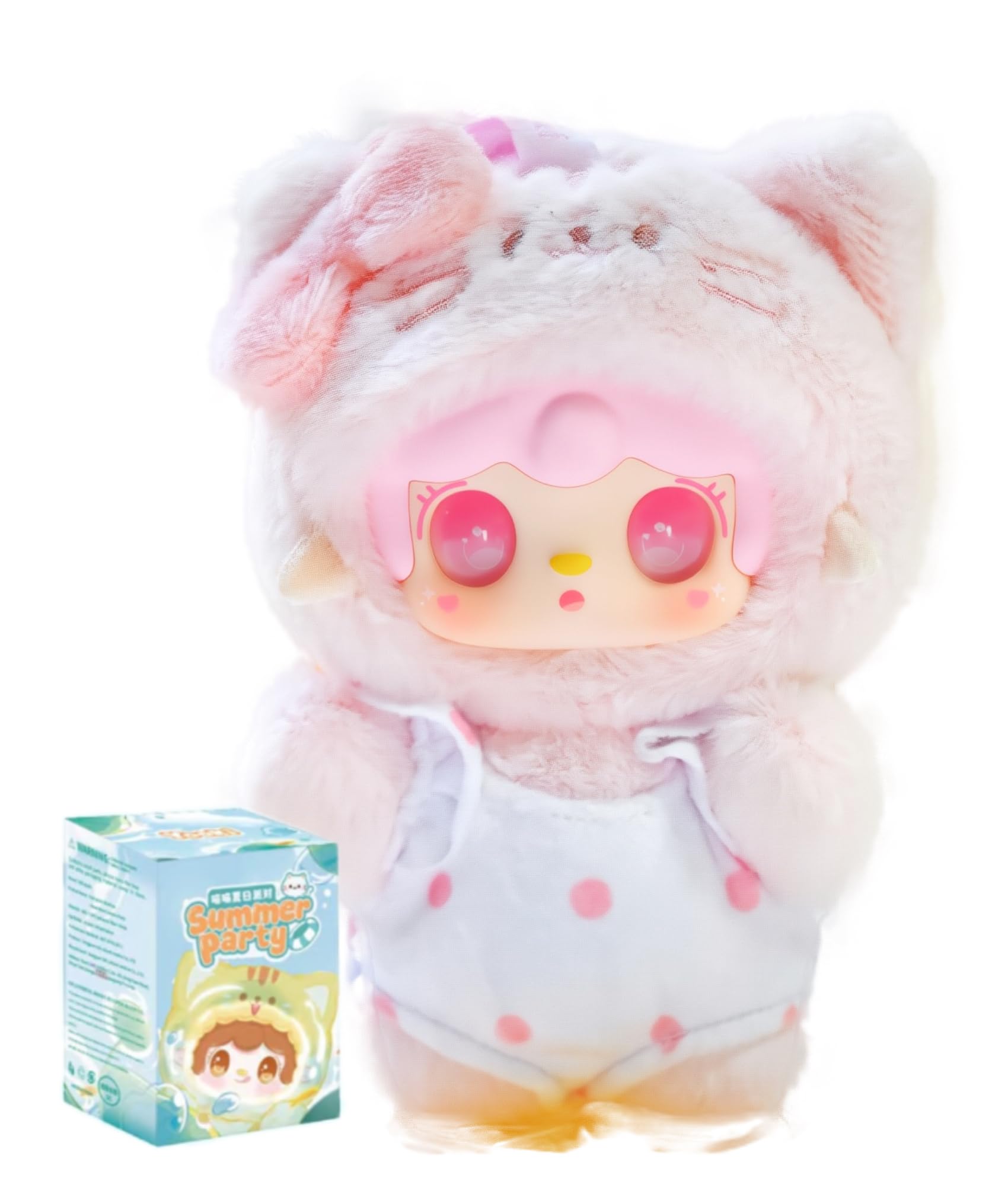 Amazon.co.jp: TRRCEPOS Yooki喵喵夏日派对ぬいぐるみ・公式正規品