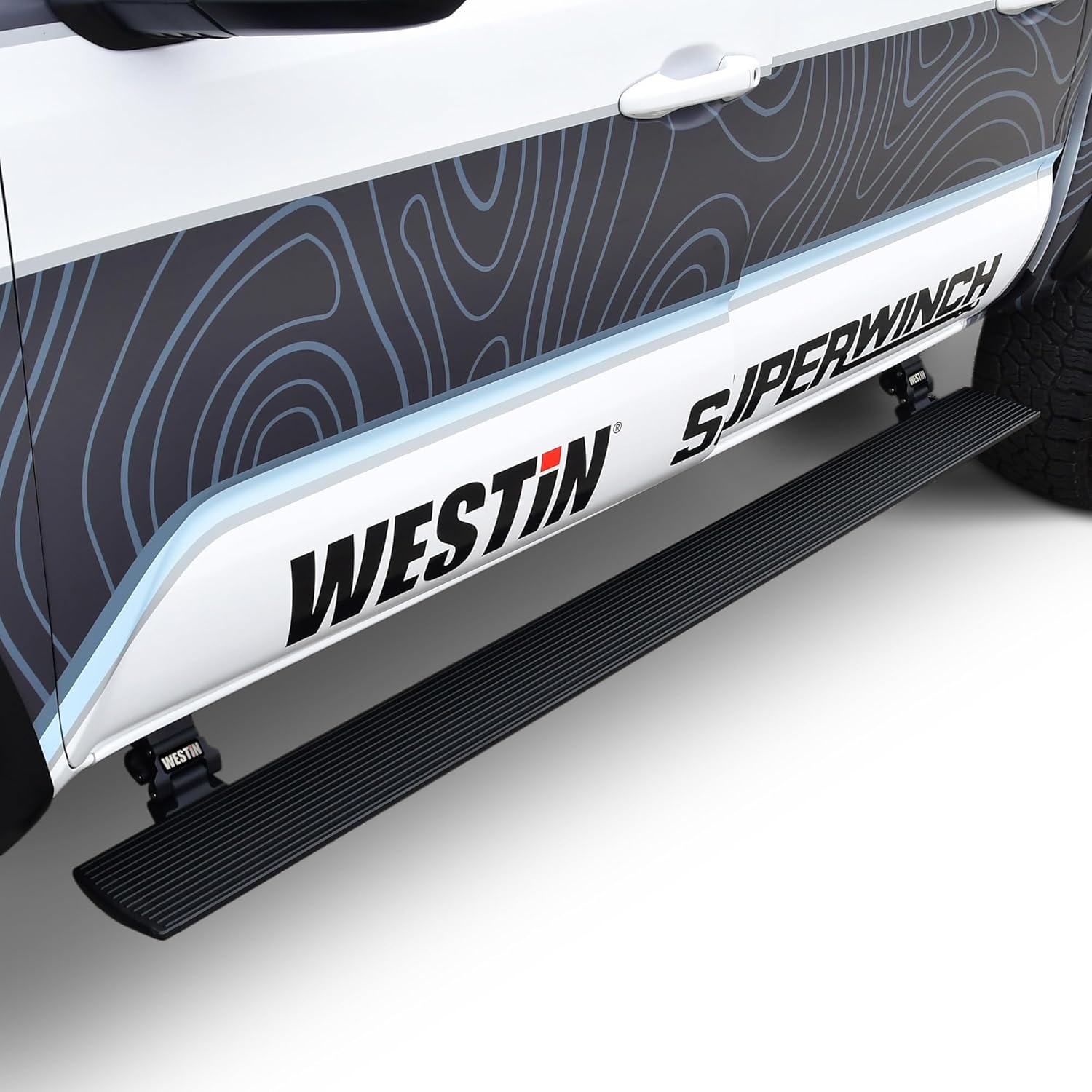 Westin 29-22775 Pro-e Electric Running Boards fits 2005-2023 Tacoma Double Cab Textured Black 1 Pair