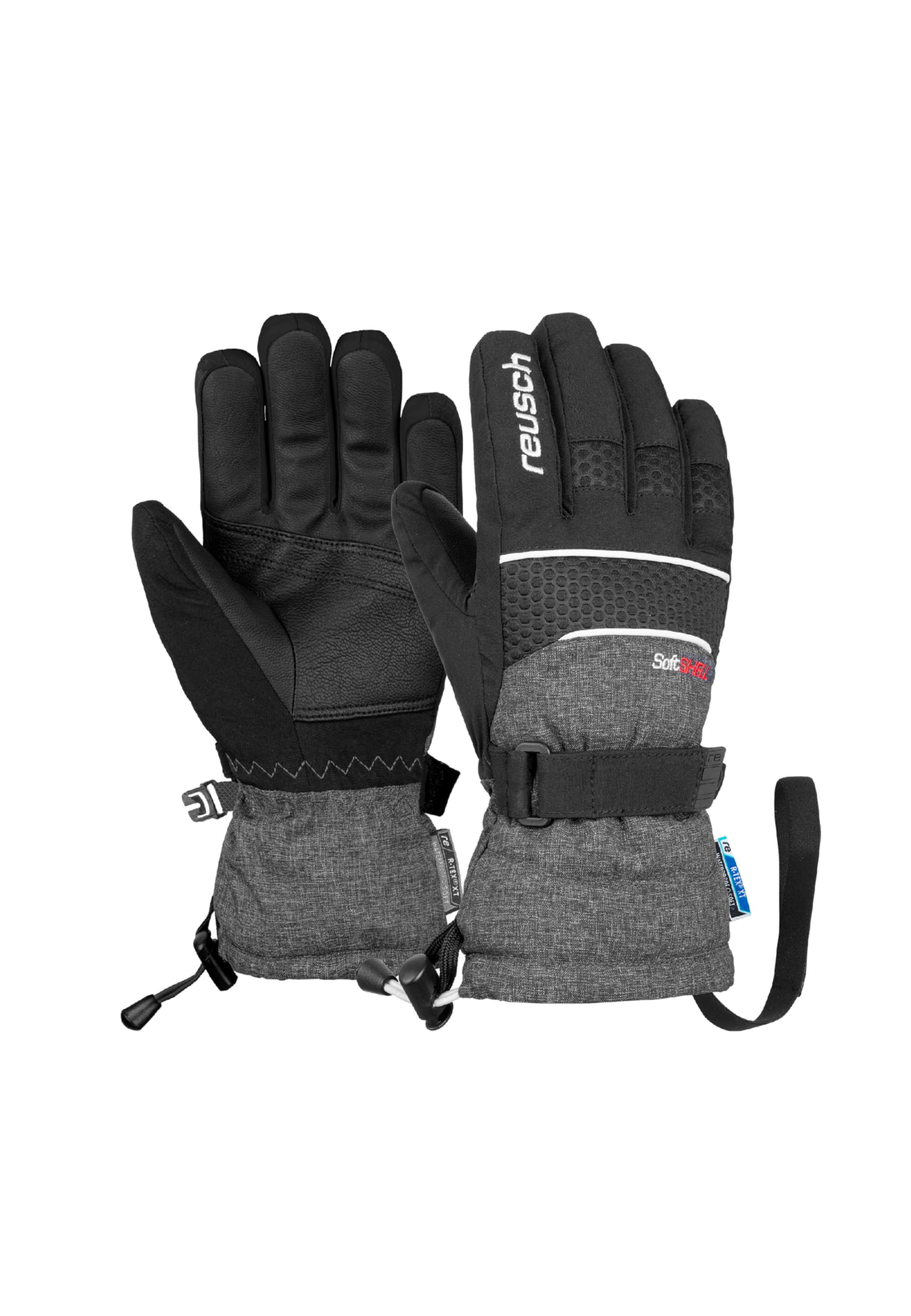 Reusch Connor R-TEX XT Junior warme, wasserdichte, Winddichte und atmungsaktive Fingerhandschuhe Skihandschuhe Winterhandschuhe Kinder Kids Jugendliche Mädchen Jungen