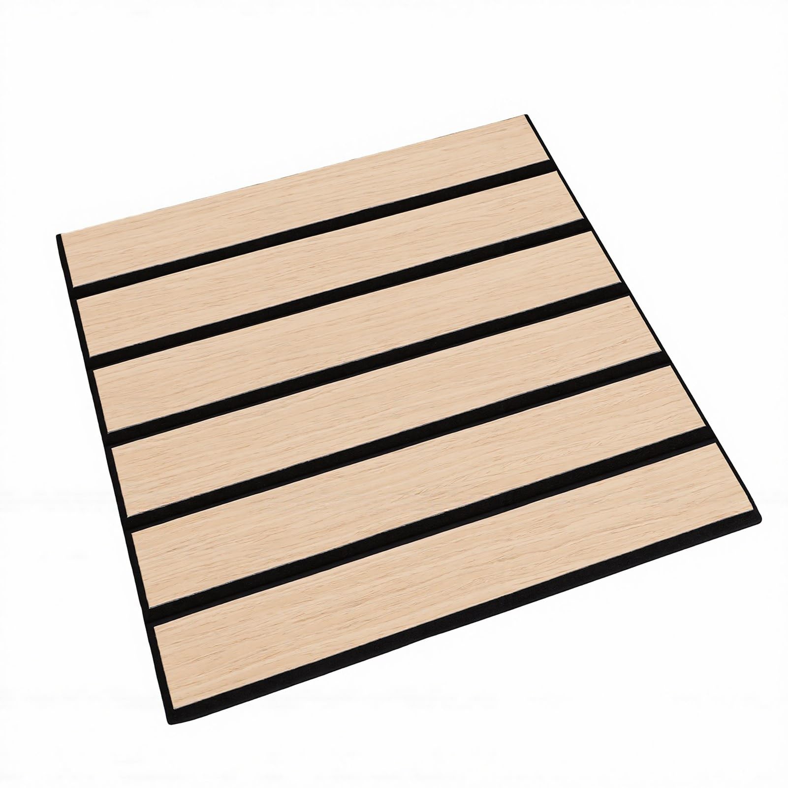 Jeanoko Paneles de Madera para Pelar y Pegar, 40 Uds., Paneles Acústicos de