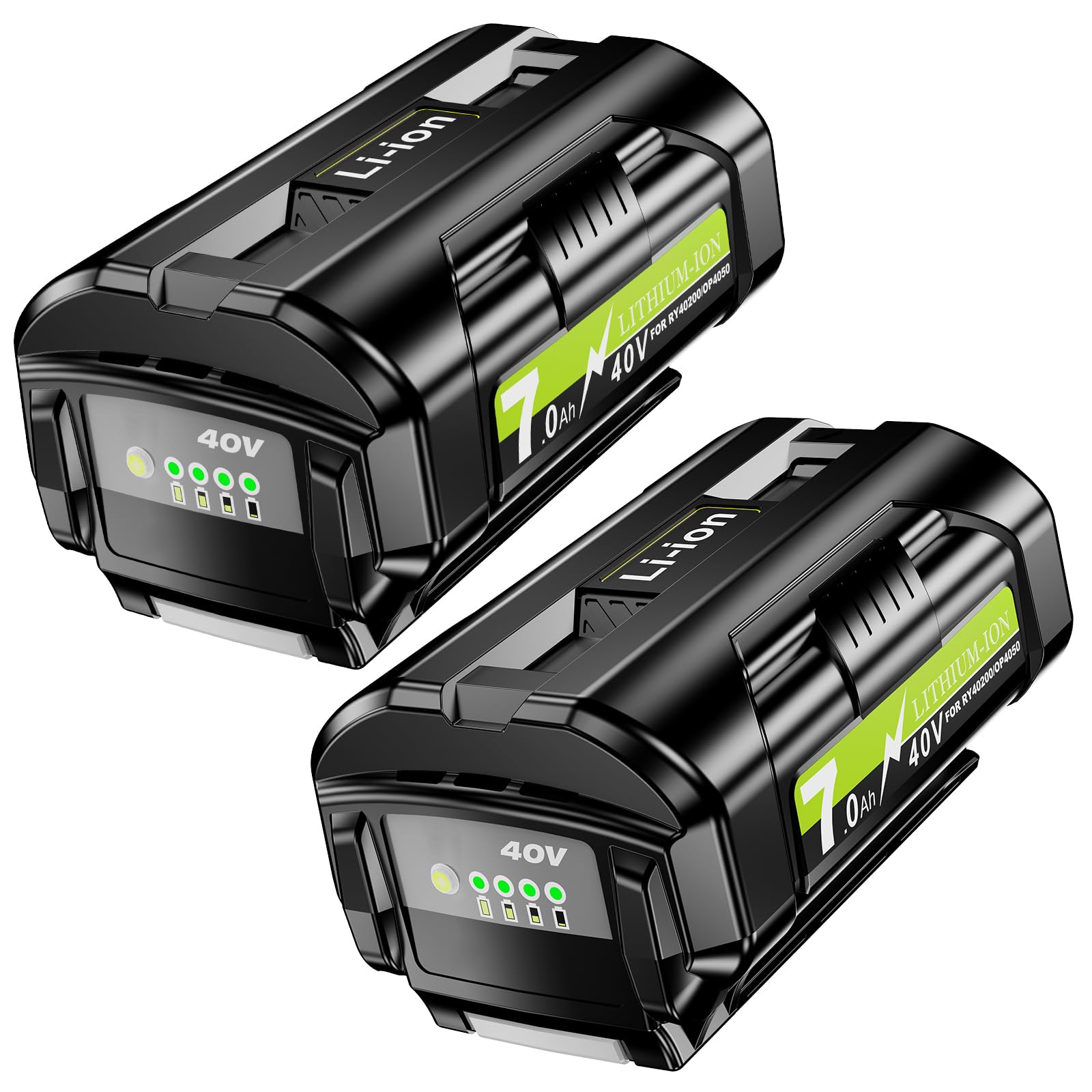 Bonadget 7.0Ah 40V Battery 2-Pack