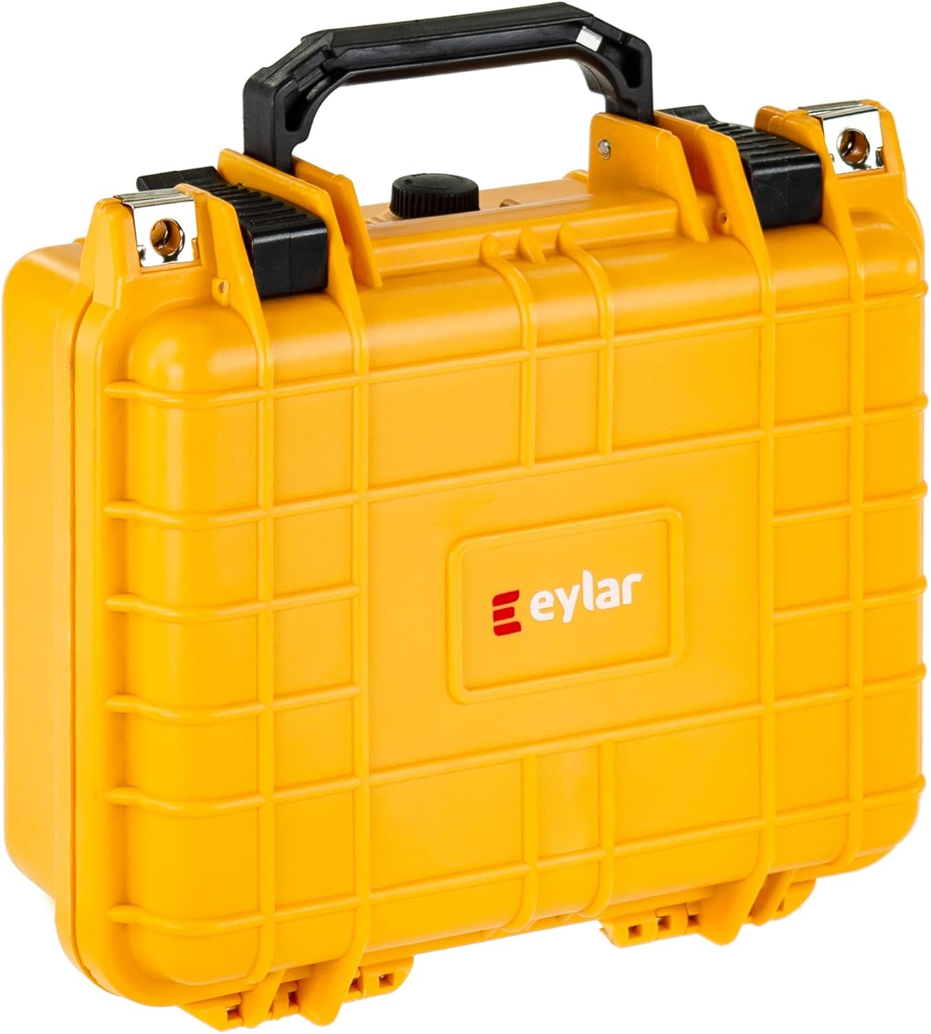 Eylar Small 10.62" Gear, Equipment, Hard Camera Case Waterproof with Foam TSA Standards (Yellow)