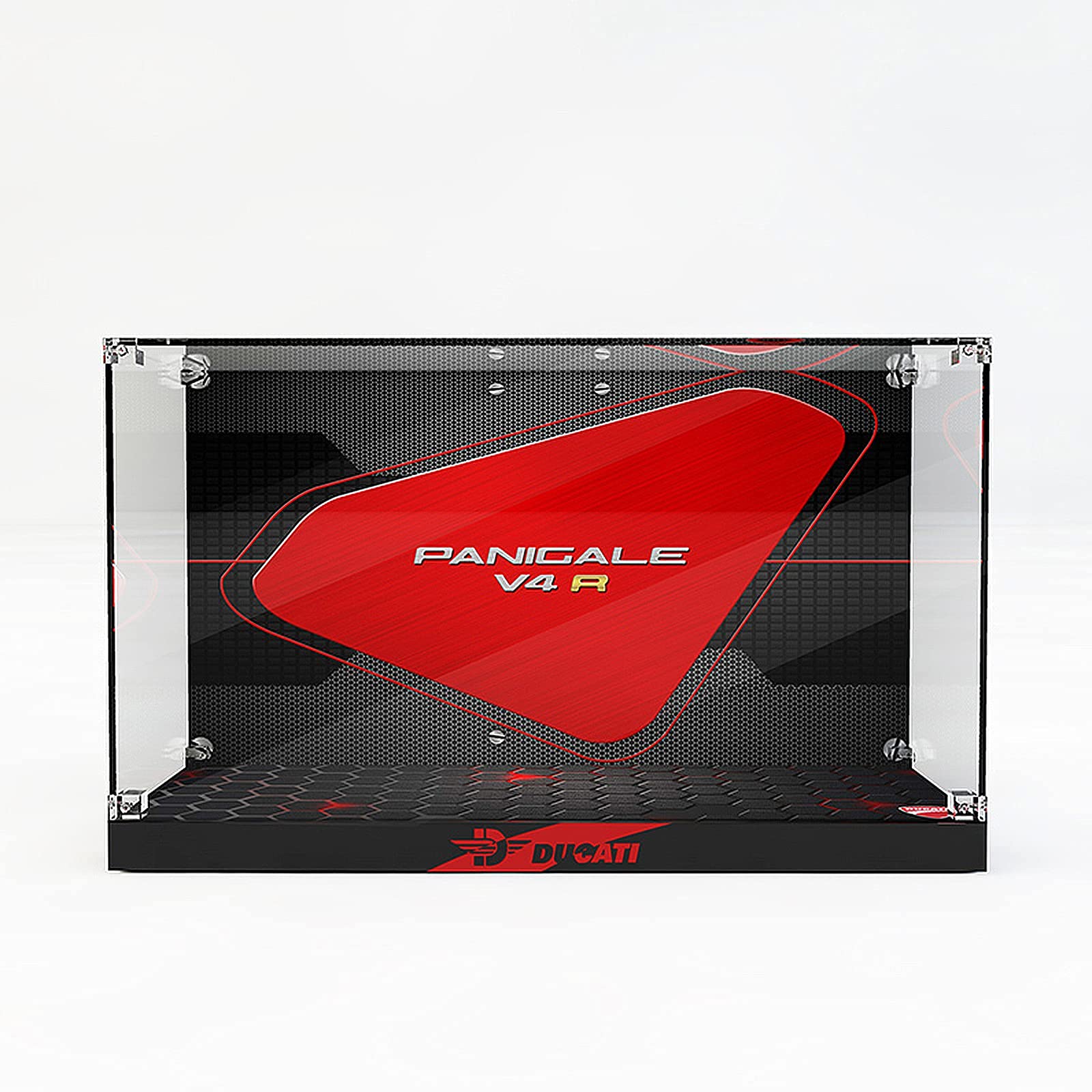 LMTIC Acrylic Display Case for LEGO Technic Ducati Panigale V4 R 42107