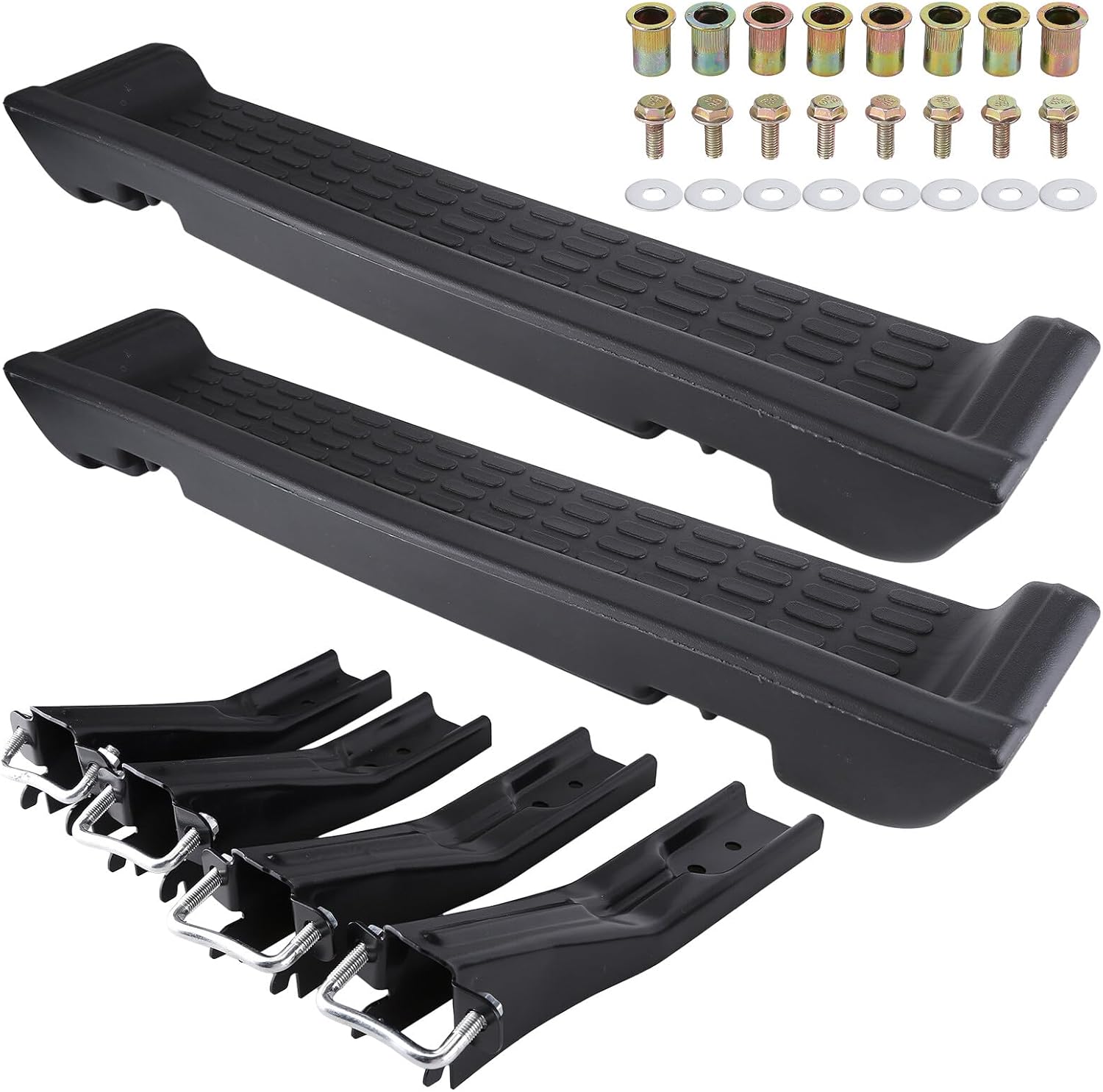2Pcs Fixed Running Boards Side Step, Left, Right Running