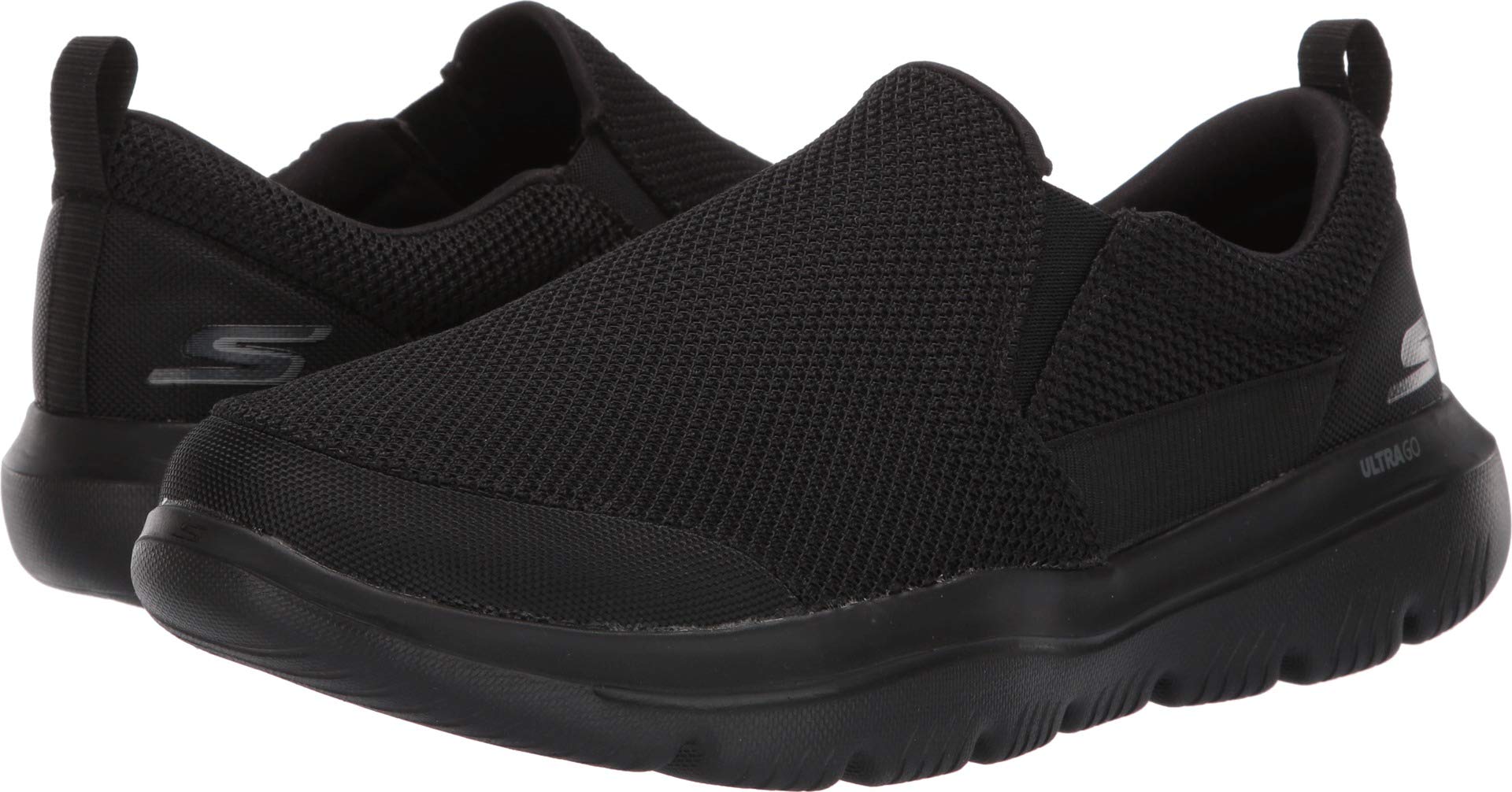 Skechers Go Walk Evolution Ultra Impeccable, Scarpe da Ginnastica Uomo, Nero, 44 EU