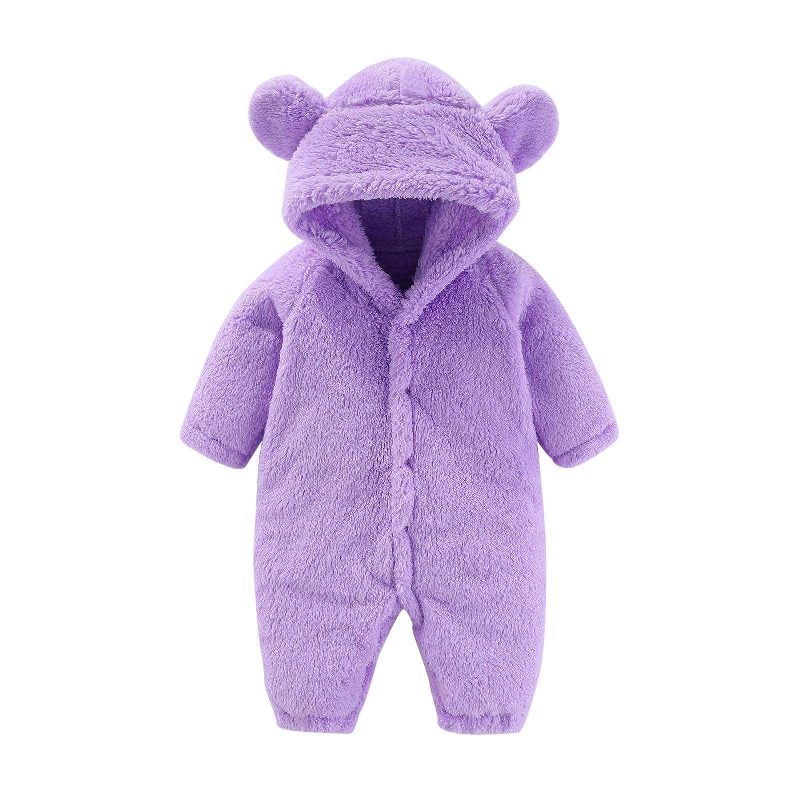 Strampler Neugeborene - Fleece Baby Wattiert Body Babykleidung Gestrickt Mädchen Jumpsuit Jacke Frühling Baumwolle Langarm Bodysuit Pyjama Unisex Reißverschluss Overall Anzug