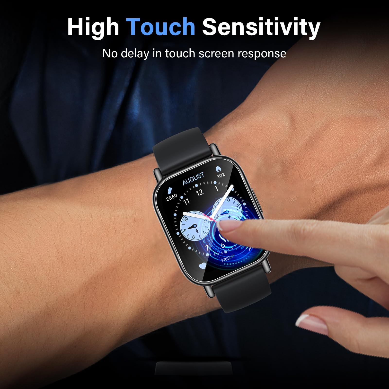 Pellicola Vetro Temperato Per Xiaomi Redmi Watch 5 Lite - 4 Pezzi, Antigraffio E Antiolio - Foto 9