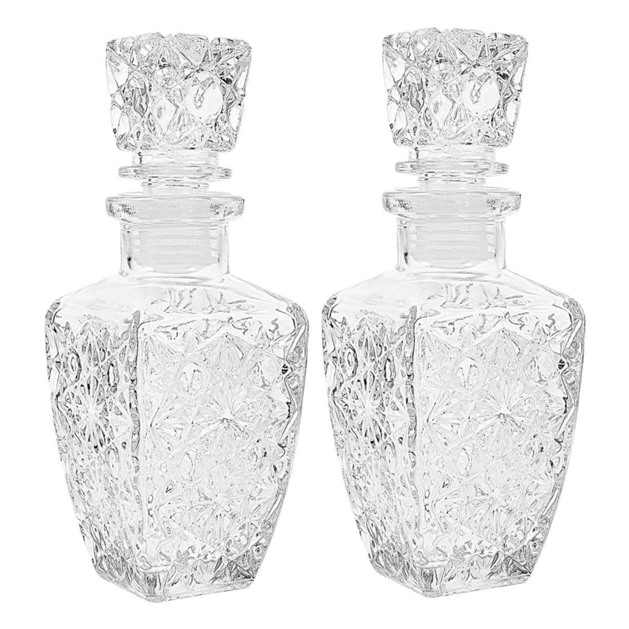 Soporte para Botellas de Vino PRETYZOOM transparente pack de 2 unidades
