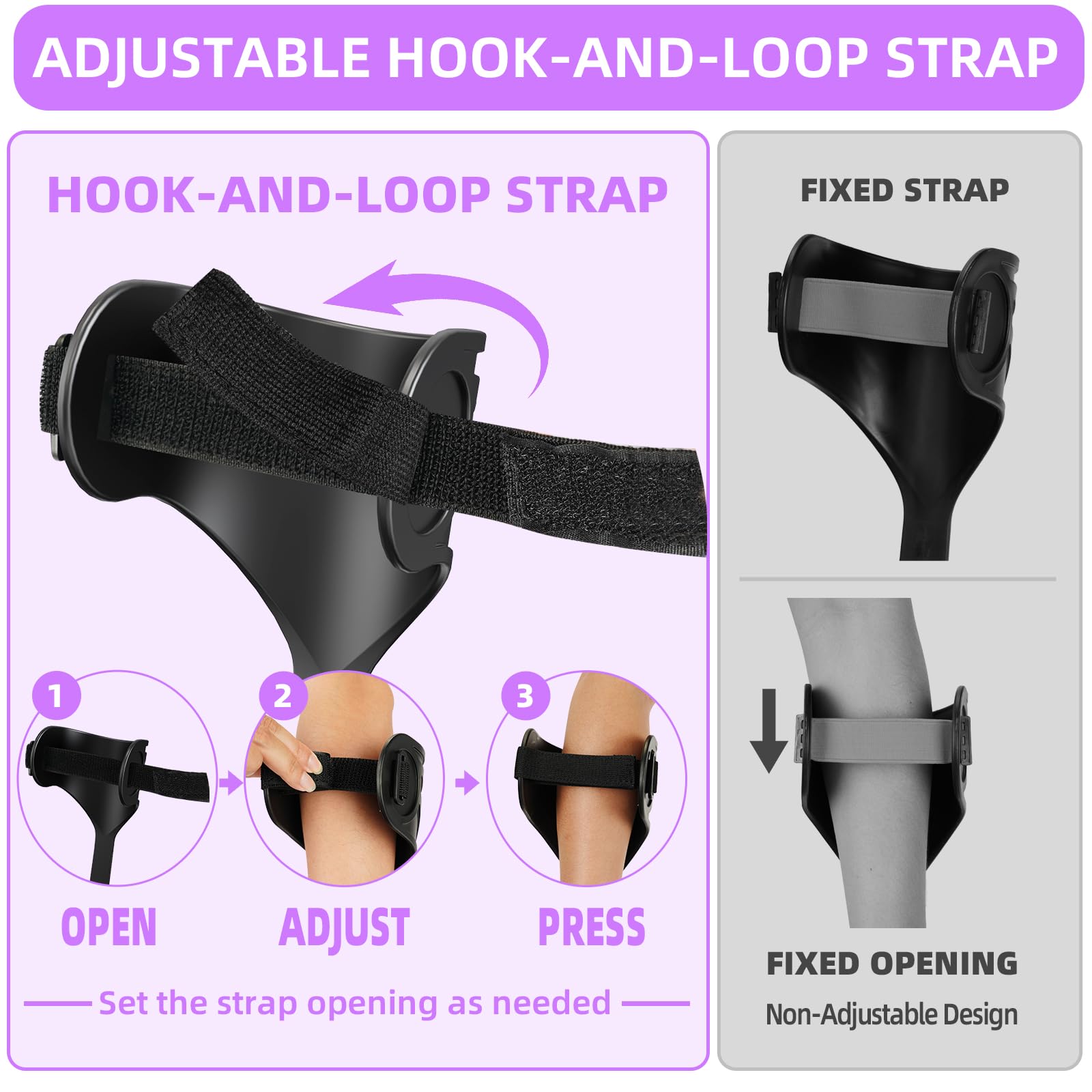 Forearm Crutches for Adults, Foldable with Ergonomic Elbow Support — Amazon image 2