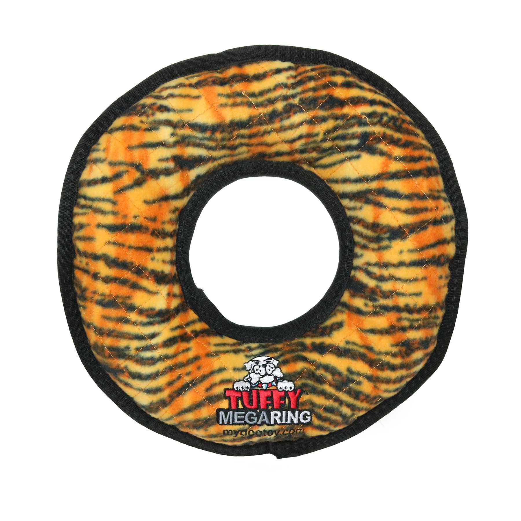 Tuffy Mega Ring Tiger fini les peluches détruites jouet robuste