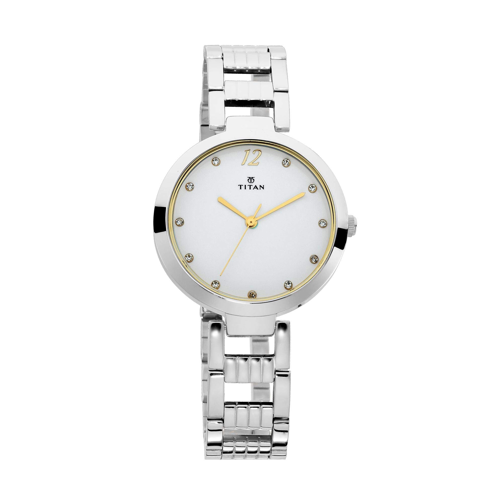 Titan Women Stainless Steel Purple Fashion Basics Analog White Dial Watch-Nl2480Sm09/Np2480Sm09, Band Color-Silver (B07D3QZLBH) Amazon Price History, Amazon Price Tracker