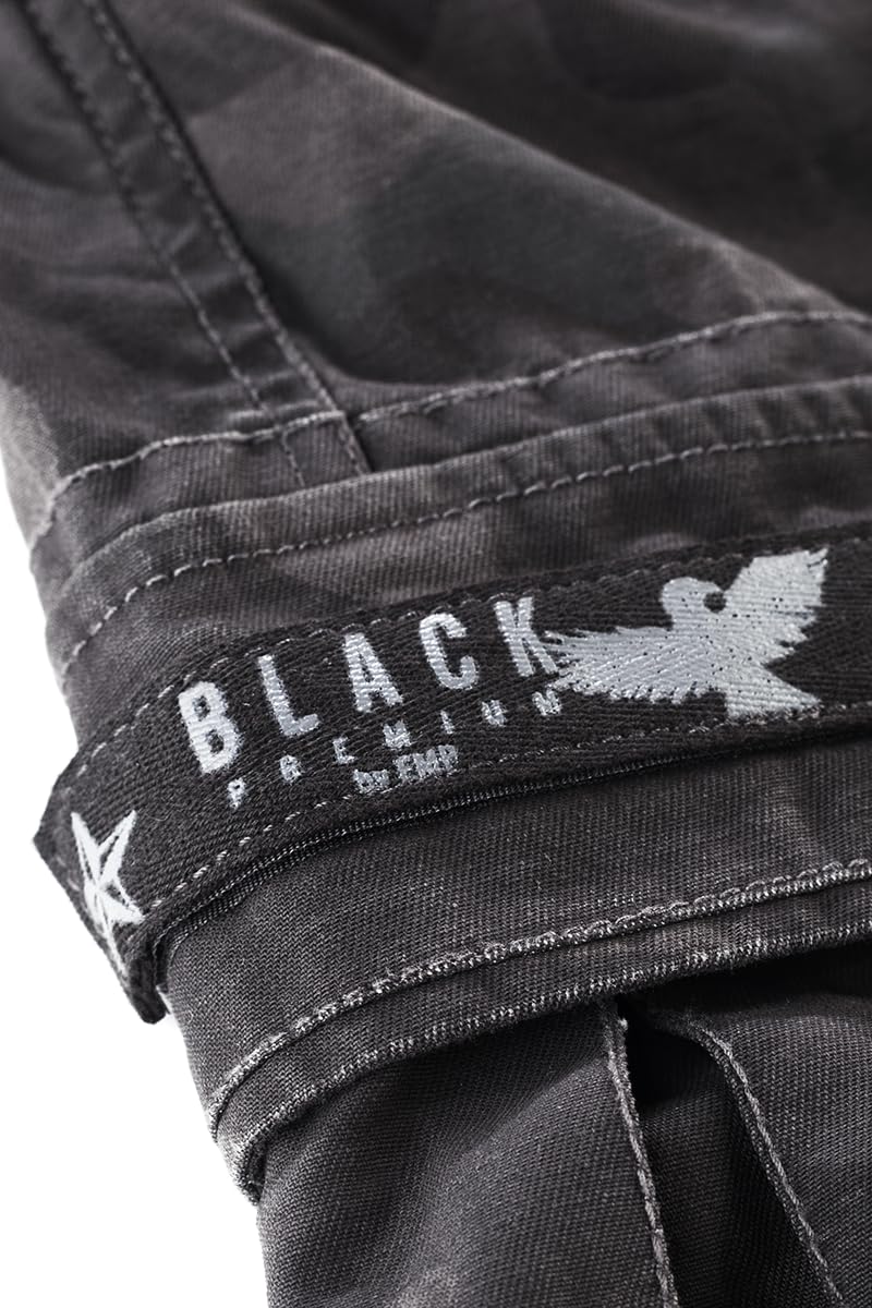 Black Premium by EMP Hombre Pantalones Cargo Negros