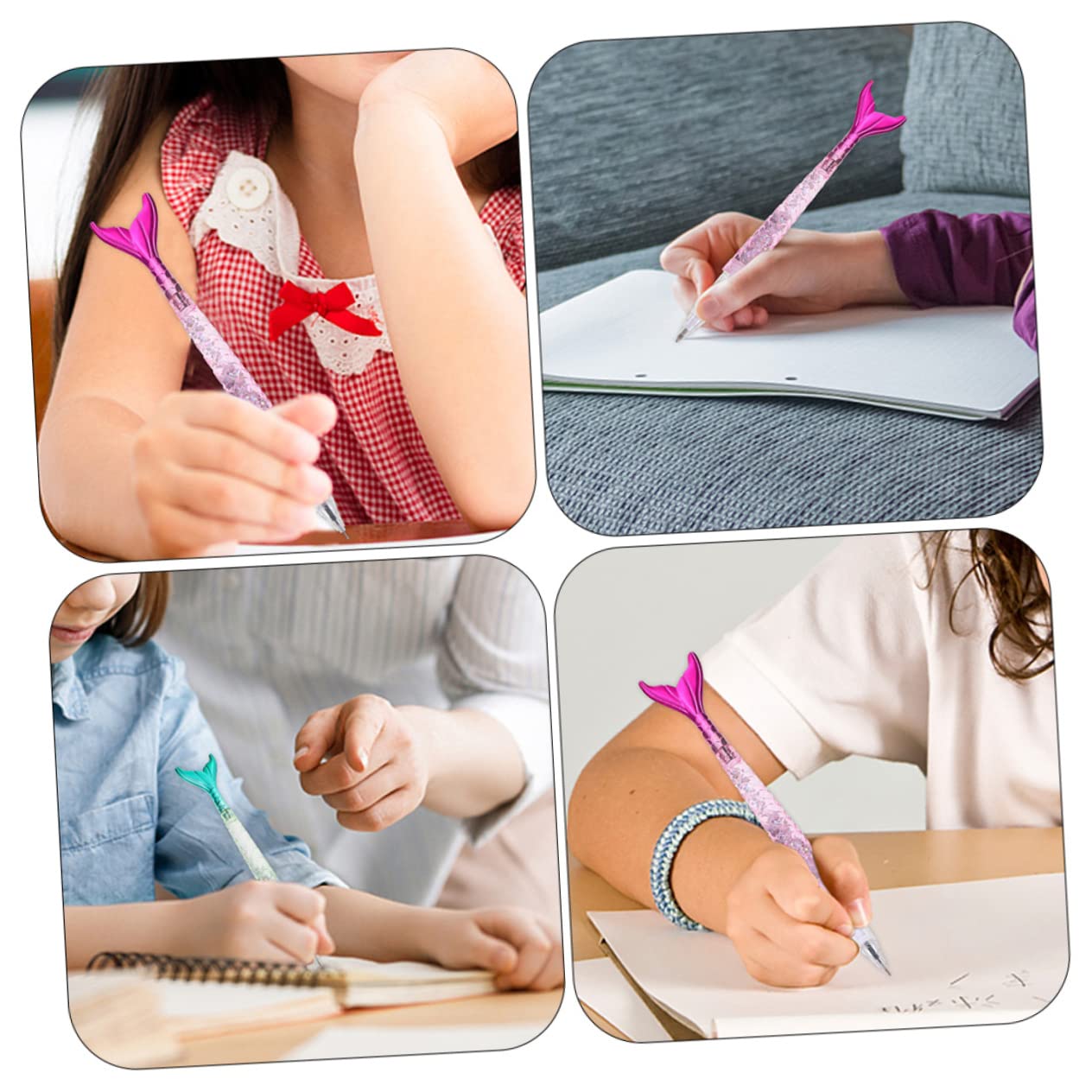 5 Ensembles Stylo Gel Délicat Pour Enfants Stylo À Encre Gel 8 pièces * 5