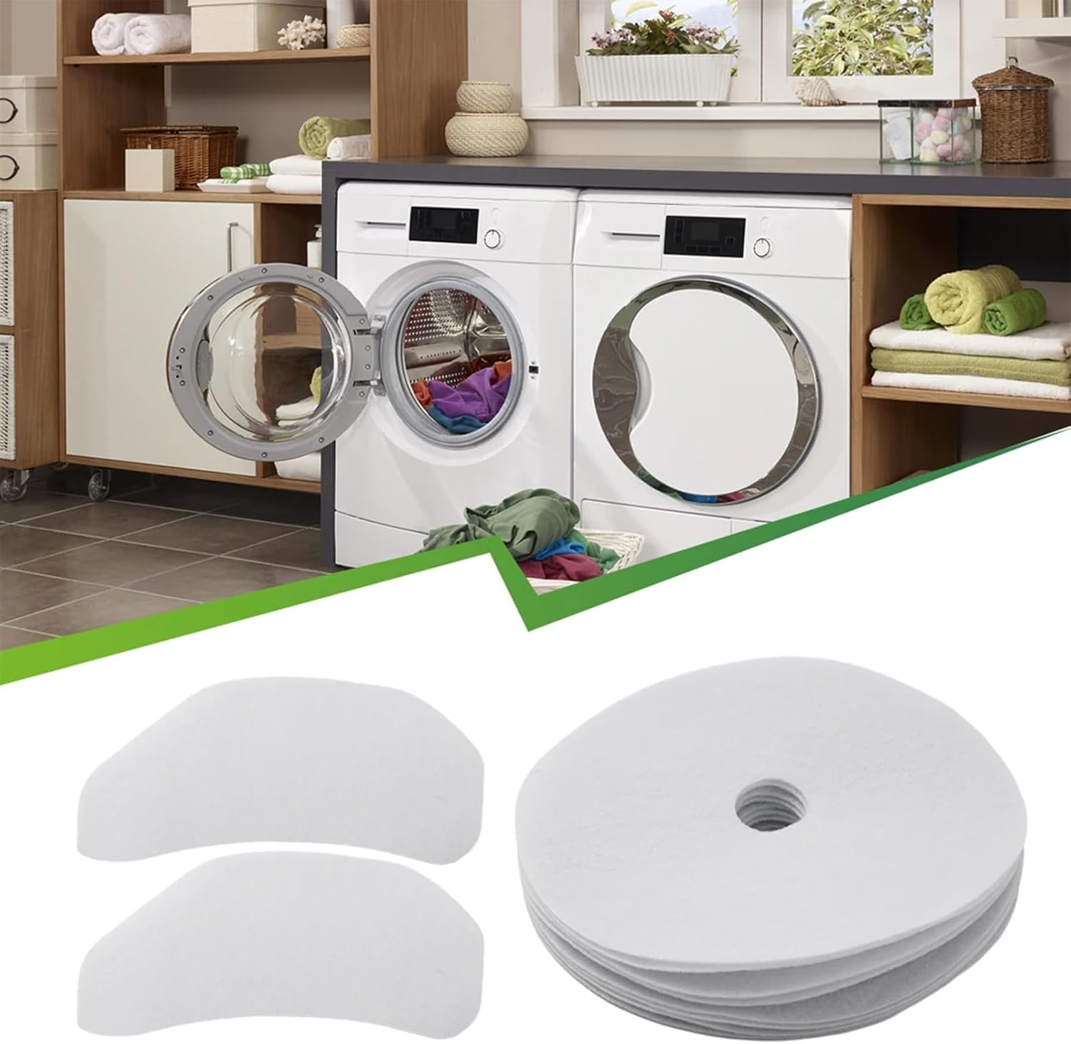 20/25 / 30 / 40Pcs Cloth Dryer Exhaust Dryer Lint Filter for Panda / / Sonya Exhaust Portable Lint Filter