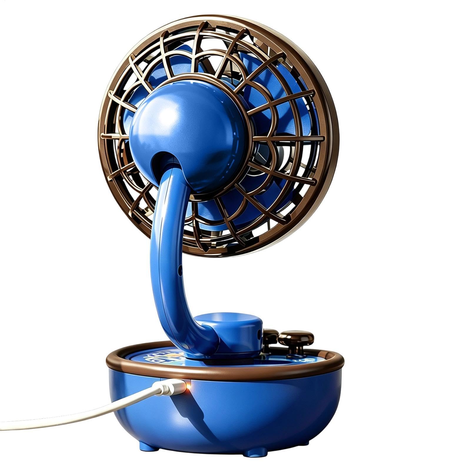 Ventilateur de table petit et silencieux pour mieux dormir en été